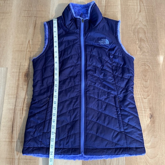 The North Face Mossbub Swirl Vest Women's S Reversible Quilted Puffer - Picture 8 of 14